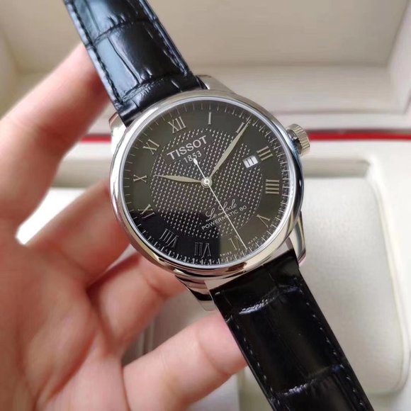 Fashionable Tissot watch with stainless steel strap